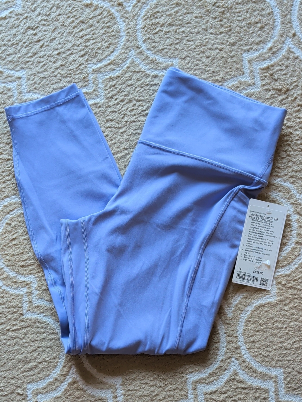 Lululemon Align High-Rise Pant 25" *Pockets Dusty Lilac NWT